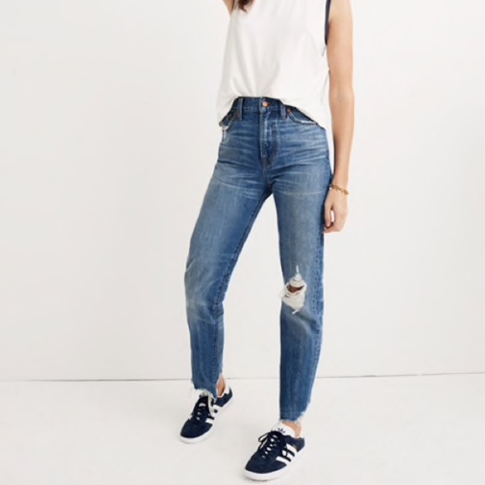 Madewell Perfect Summer Jean Deconstructed 23